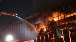 Kronologi Kebakaran Kantor Kejagung RI, Kobaran Api Berasal dari Lantai 6