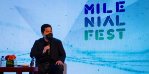 Menteri Erick Thohir Buka MilenialFest 2020 Membentuk Pemimpin Muda Bertalenta