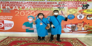 Cory Sebayang-Theopilus Ginting Jalani Tes Kesehatan di RSUD Adam Malik Medan