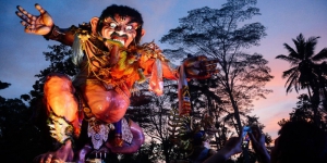 Dibalik Fertival Ogoh-ogoh yang Meriah, Tersimpan Cerita Mistis Ogoh-ogoh di Bali
