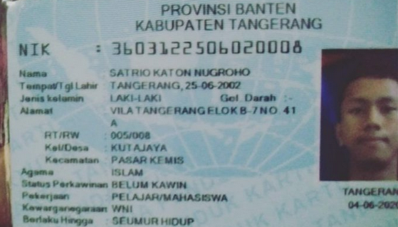 Foto dan Identitas Lengkap Pelaku Vandalisme Mushola Tangerang