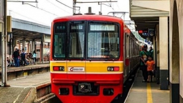 KRL Bekasi-Jakarta Kota Anjlok di Stasiun Kampung Bandan Sejumlah Perjalanan Kereta Direkayasa