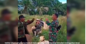 Sengketa Lahan, Anggota TNI Diancam Warga Dibacok dengan Golok