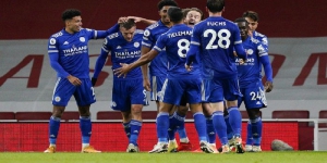 Gol Penalti Vardy Berhasil Bawa Leicester Kalahkan Wolverhampton
