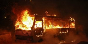 Kronologi Kuburan Bangkai Bus Transjakarta di Bogor Terbakar 