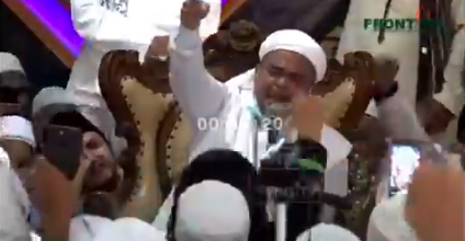 Rizieq Shihab Peringatkan Pemenggalan Kepala Penghina Nabi Bisa Terjadi di Indonesia 