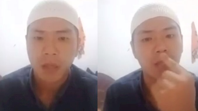 Pria Ini Ancam Penggal Polisi yang Tahan Rizieq Shihab, Netizen Bilang Jangan Kasih Materai