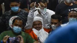 Habib Rizieq Ditahan di Rutan Narkoba Polda Metro Jaya Selama 20 Hari