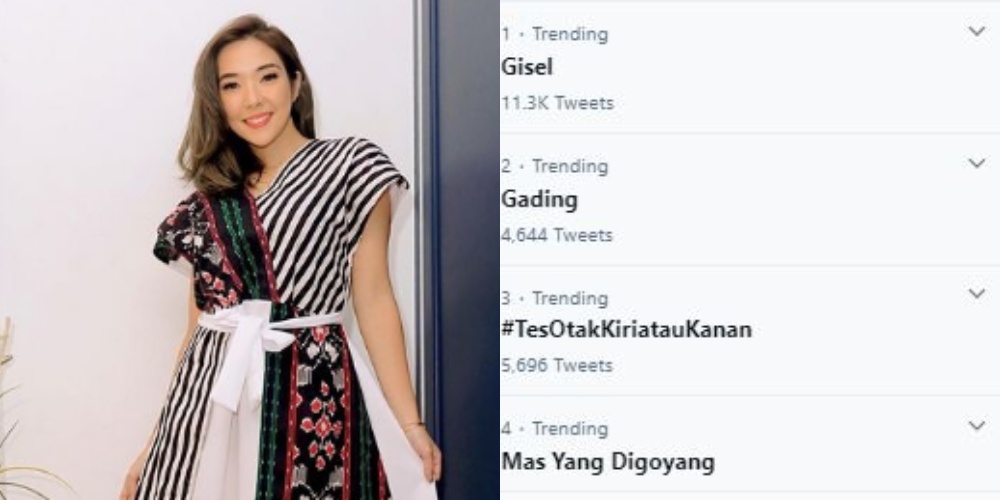 Mas Yang Digoyang Jadi Trending Terkait Inisial MYD Pemeran Video Syur Gisel