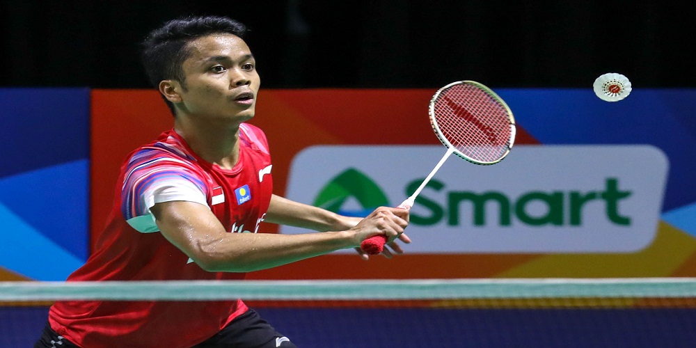 Ginting Sukses Lolos ke 16 Besar Yonex Thailand Open