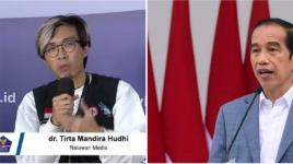 Jawaban dr Tirta Pasca Kerumunan Presiden Jokowi di NTT 