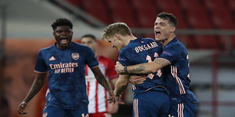 Arteta Puji Penampilan Cemerlang Odegaard dan Willian Setelah Taklukkan Olympiakos