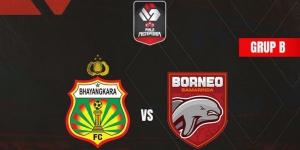 Hasil Piala Menpora 2021:  Bhayangkara Solo FC Kalahkan Borneo FC 1-0