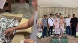 Video Viral Bikin Ngakak Saja Pria Ini  Bawa Kado Pernikahan Tak Lazim, Isinya Tabung Gas