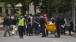 4 Korban Bom Bunuh Diri Depan Gereja Katedral Makassar, Jalani Operasi di RS Siloam Kondisi Stabil