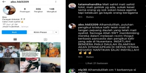 Komentar Pelaku Bom Bunuh Diri di Gereja Kategral Makassar Sebelum Meninggal Viral di Media Sosial, Isinya Miris