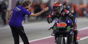 Ternyata Ban Fabio Quartararo Hampir Bocor di Lap Terakhir MotoGP Doha 2021 