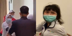 Heboh Keluarga Pasien Aniaya Perawat RS Siloam Sriwijaya, Dipukul dan Ditendang 