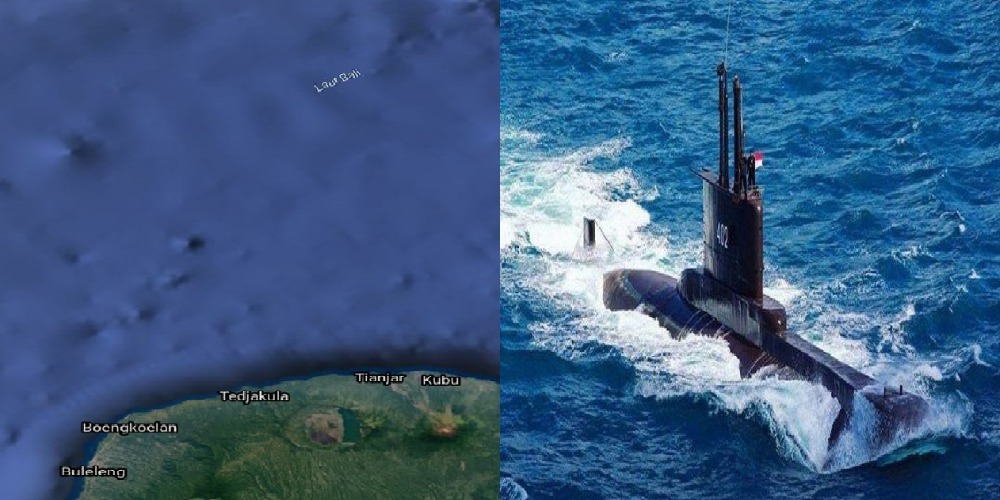 Titik Koordinat Kapal Selam KRI Nanggala-402 Hilang Kontak di Laut Bali Ditemukan, KRI Spica-934 Penemu CVR Lion Air Diterjunkan
