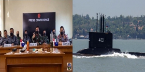Deretan Kepingan Komponen Kapal Selam KRI Nanggala-402 yang Ditemukan di Laut Bali