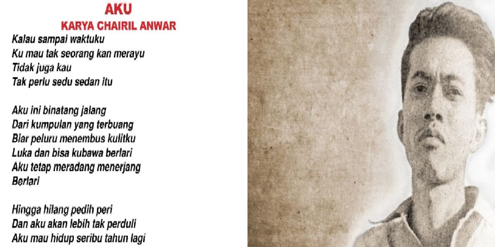 28 April Hari Puisi Nasional dan Berpulangnya Penyair Legendaris Chairil Anwar