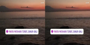 Video Awan Mirip Kapal Selam saat Sunrise di Bali Viral, Begini Penjelasan BMKG