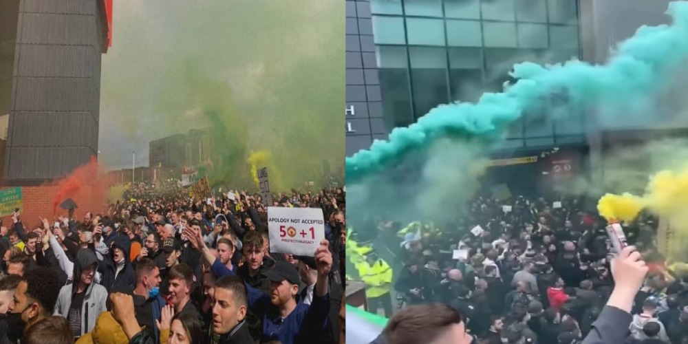 Penyebab Fans MU Demo hingga Rusuh di Old Trafford