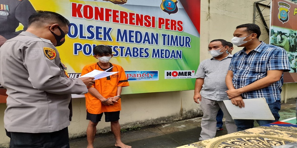 Maling Uang Pasien Isolasi Covid-19 di RSUD Pirngadi Medan Ditangakap Polisi