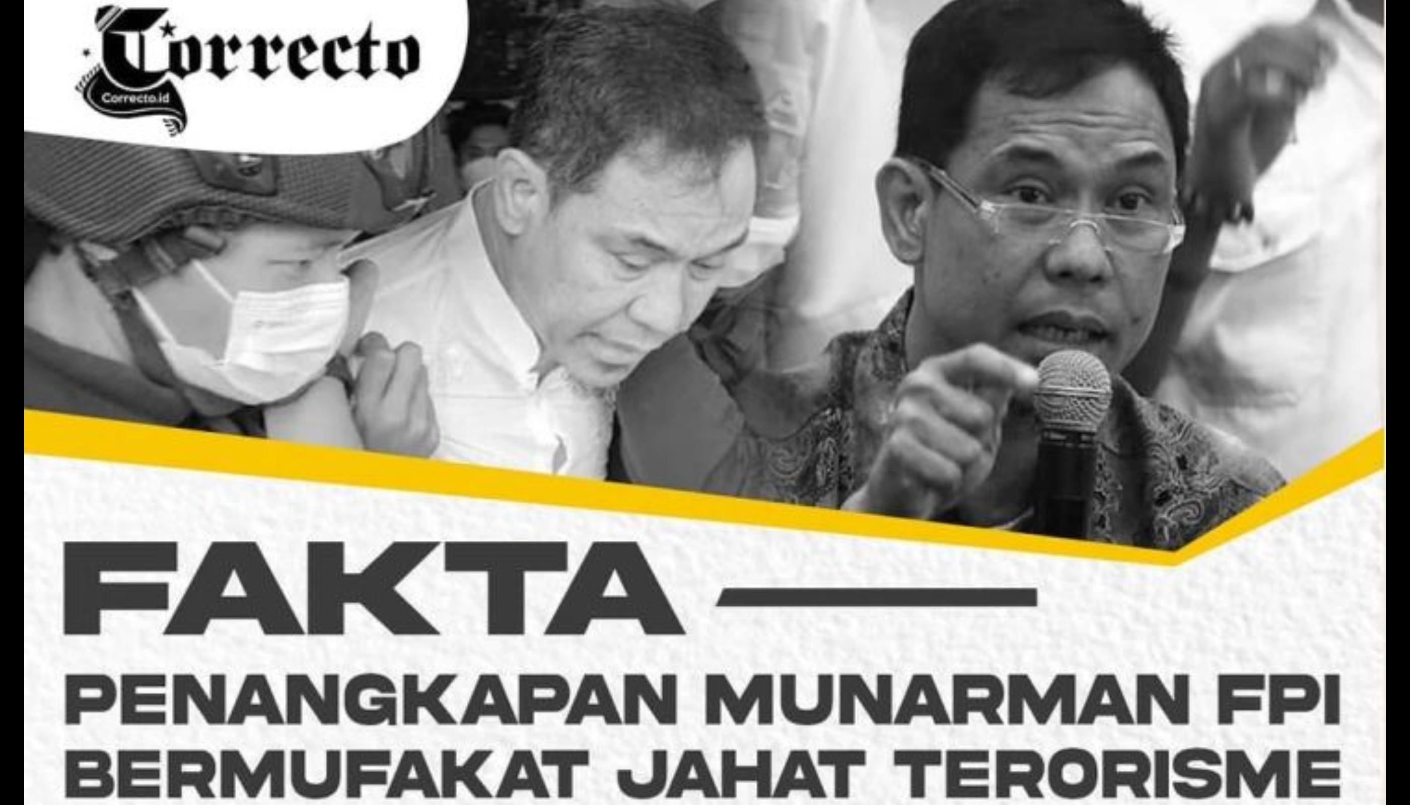 INFOGRAFIS: Fakta-fakta Penangkapan Munarman FPI