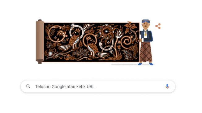 Hari Ini Google Doodle Rayakan 90 Tahun Go Tik Swan, Pelopor Batik Indonesia