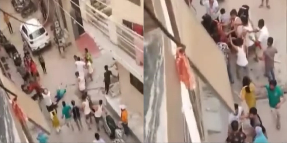 Video Seorang Pria Pukul 6 Tetangga Akibat Anjing Peliharaan Disebut Galak Viral