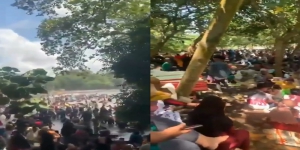 Viral Video Kerumunan Pantai Pangandaran Lebih Padat dari Ancol, Warganet: Seram Banget