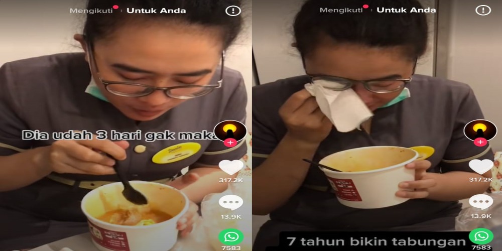 Kisah Seorang Wanita Tidak Makan 3 Hari Akibat Ditinggal Menikah oleh Kekasih Viral