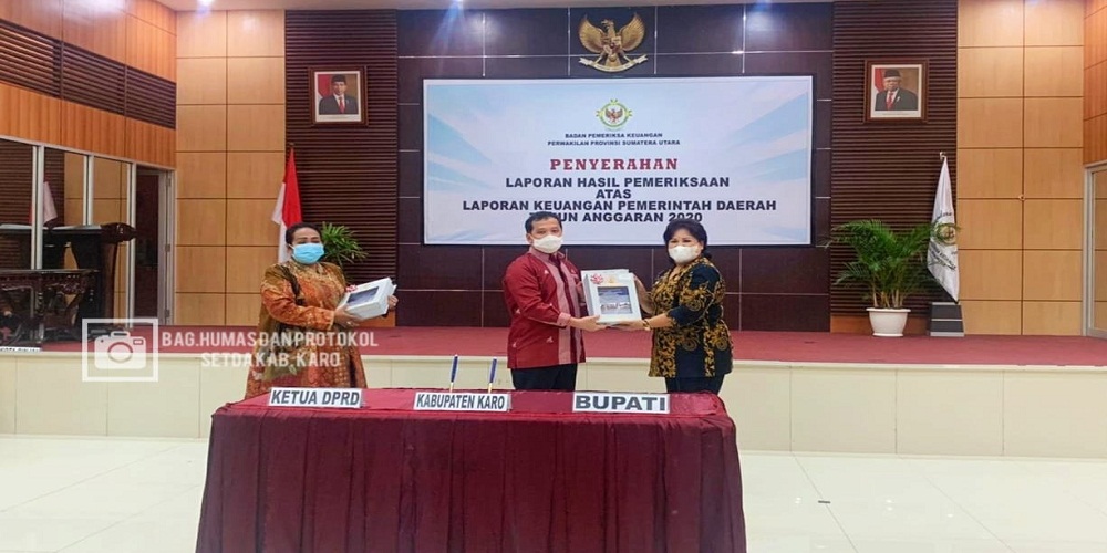 Kabupaten Karo Kembali Raih WTP dari BPK RI, Ini Kata Cory Sebayang