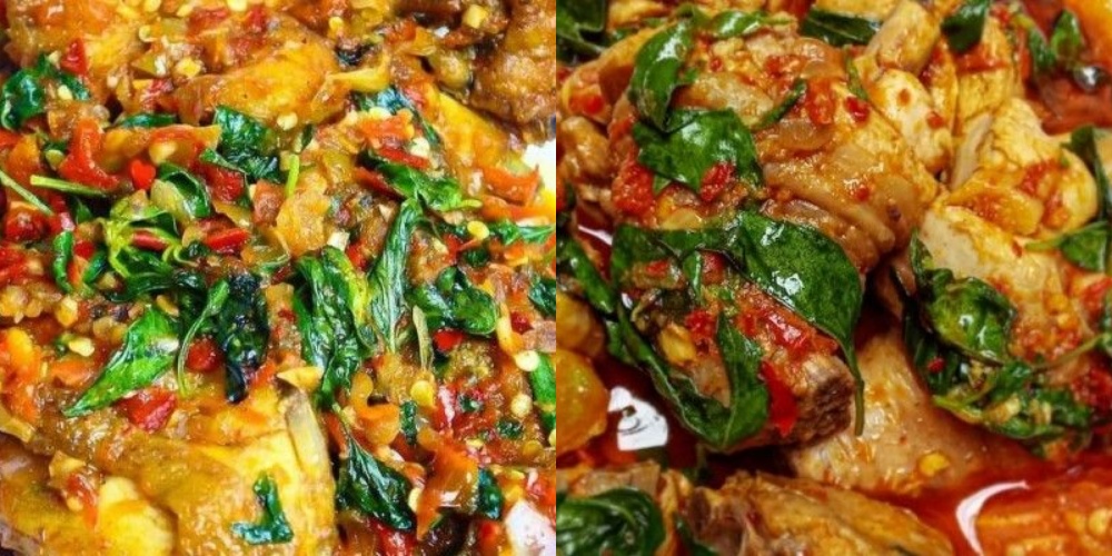 Resep Lengkap Cara Membuat Ayam Rica Rica Kemangi Makanan Khas Manado Gurih Dan Pedas