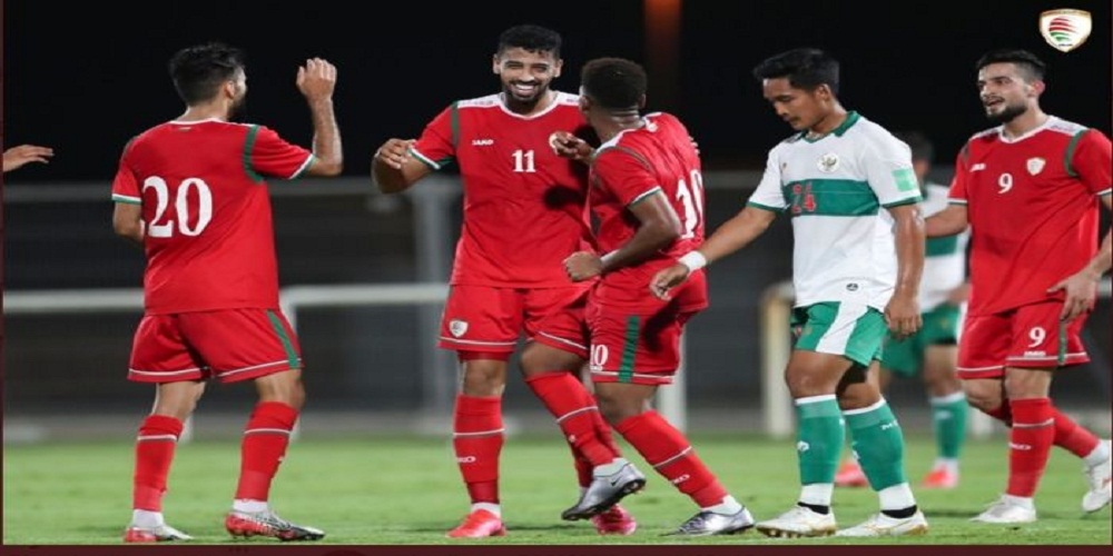 Timnas Indonesia Takluk 1-3 dari Oman di Laga Uji Coba di Dubai