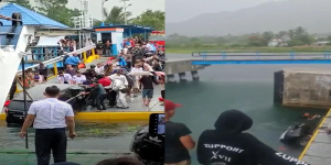 Ramp Door KM Ihan Batak Rusak, Satu Mobil Terjun ke Danau Toba Hingga Seorang Warga Tewas 