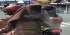 Viral Video Siswi SMA Berjilbab Merokok saat di Atas Motor, Gayanya Buat Netizen Geram