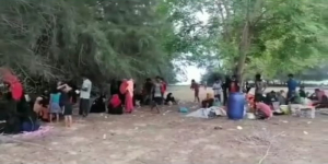 Puluhan Imigran Etnis Rohingya Terdampar di Pulau Idaman Aceh Timur saat Ingin Menuju Malaysia