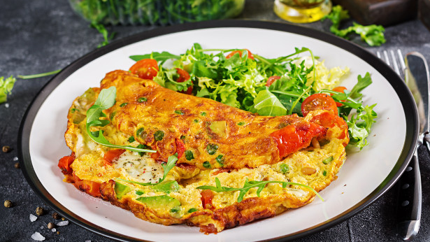 Resep Lengkap Cara Membuat Omelet Sayur, Menu Sarapan Diet Rendah Kalori 