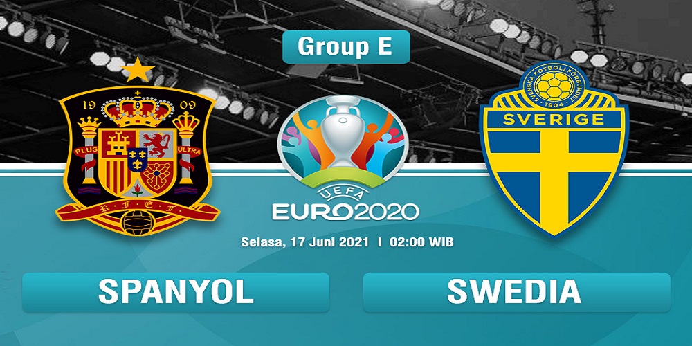 Skor spanyol vs swedia 2021