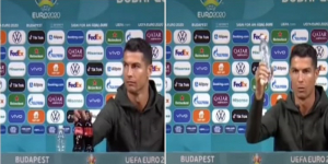Viral Video Cristiano Ronaldo Singkirkan Minuman Coca-Cola saat Konferensi Pers Menjelang Portugal vs Hungaria