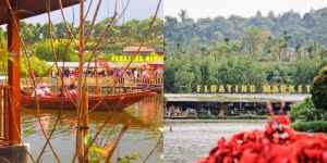 Floating Market, Wisata Terdekat di Bandung Unik dan Instagramable 