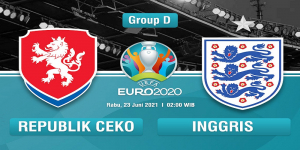 Prediksi Skor dan Susunan Pemain Republik Ceko vs Inggris di Piala Euro 2020 Malam Ini