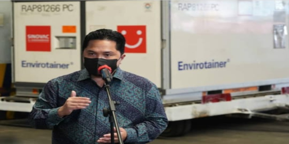 Erick Thohir Siap Banjiri Obat Terapi Covid-19 BUMN ke Pasar RI