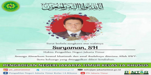 Suryaman, Anggota Majelis Hakim yang Menjatuhkan Hukuman ke Habib Rizieq Meninggal Dunia 