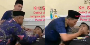 Viral Dua Pria Berpeci Hirup Napas Pasien Covid-19 yang Sedang Terbaring di Rumah Sakit, Ini Videonya