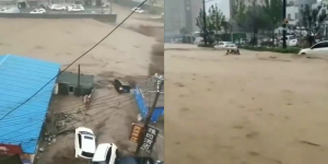 Video Lengkap Banjir Dahsyat Terjang China, Tewaskan 12 Orang