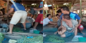 Viral Video Pedagang Kelapa di Medan Pukul Orang Gangguan Mental Akibat Tidak Mau Disuruh