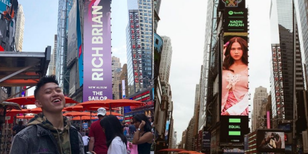 Fakta Baru, Ternyata 6 Musisi Indonesia Ini Pernah Muncul di Times Square, New York